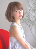☆月曜営業☆ojiko.ゆるふわイノセントカラーでナチュラルボブ２
