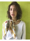 外国人風ふわくしゅボブ