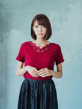 プロデュース 相模原店(Produce) 簡単スタイリング♪うるツヤ愛されブラウン☆大人ボブ