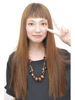 ポルテヘアー(porte hair) ワイドバングロング☆