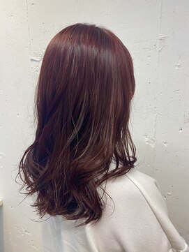 アンドブルー(and blue) チェリーレッド