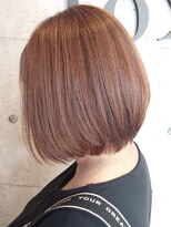 フォックスヘアー(fox.hair)&nbsp;ナチュラルショートボブ/fox.hair