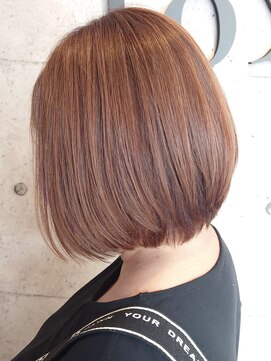 フォックスヘアー(fox.hair) ナチュラルショートボブ/fox.hair