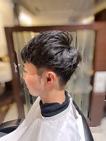 エヌドットバーバー ギンザ(N.BARBER GINZA)&nbsp;ツーブロック刈り上げ/束感ショート/バーバー【銀座】<理容室>