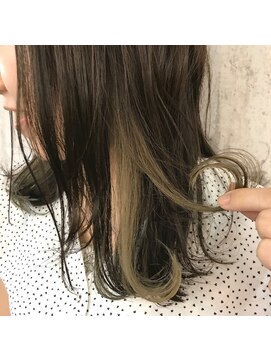 ナンバー ジェミカ 札幌(N° jemica) 大人気*ベージュインナーカラー♪