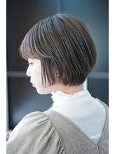 リリ(Liri material care salon by JAPAN) 大人レイヤーショート[グレーベージュ/グレージュカラー]
