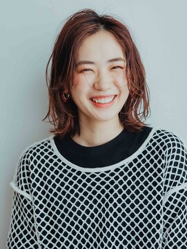 サインヘアー 静岡(sign hair) 大人ミディアムスタイル