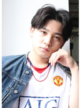 アントワープトーキョー(antwerp TOKYO) 『力石サトシ』波巻き束感ショートツーブロックマッシュ