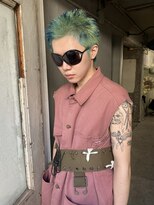 ロイジー(roijir) スパイキーショート× グリーンカラー