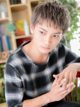 カバーヘア イヴ 戸頭店(COVER HAIR EVE) ハイトーンカラー束感ヘアマッシュウルフc5川口10代20代30代