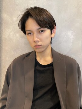 トルネード(TORNADO) 山崎賢人風 韓国マッシュニュアンスパーマセンターパ一卜t320