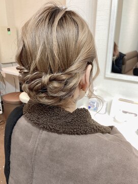 アールイー(Re:) アップヘア アップヘアアレンジ