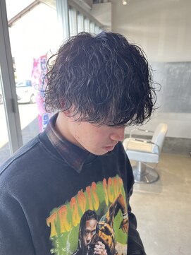 ナッツメンズヘア(NUTS MEN'S HAIR) 波巻きパーマ