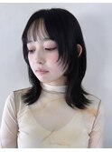 くびレイヤー/エモージュ/ミルキーベージュ[stylist竹田]