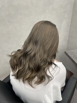 ファイブバイジエクト 堀江(FIVE by The Ect)&nbsp;グレージュカラー　ダブルカラー　ブリーチカラー　初カラー