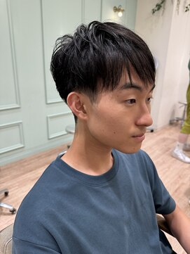 モリオフロムロンドン 大宮店(morio from London) 【かほ】刈り上げショート