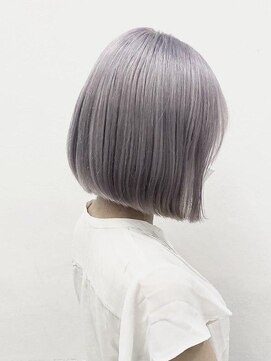ココ 本八幡(KOKO) 黒髪クラゲヘアーオリーブグレー小顔ココアベージュ丸型卵型ボブ