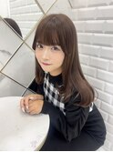 O2の南みゆかちゃんがカットカラーで来てくれました♪新井
