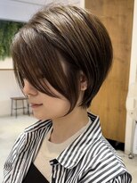 ビューブルー 亀戸錦糸町(VIEW BLUE)&nbsp;ショートボブ/前髪なし/ハンサムショート