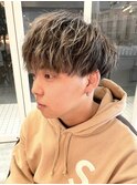 メンズ×ツイストハイライト