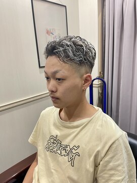 グレイスフルバーバー 赤坂見附店 ラフ極道パーマ