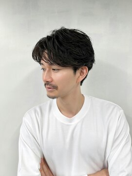 ヌーク 押上店(NooK) センターパート/簡単スタイリング/大人ヘア/ビジネススタイル