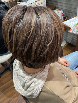 アミカ シーモール店(Amica) ショートボブ