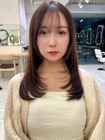 エジョン 三鷹店(Aejon) 韓国レイヤー/ワインレッド/マロンベージュ/イメチェン/吉祥寺