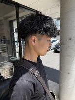 髪屋 紬&nbsp;メンズ/メンズパーマ/メンズカット/波巻きパーマ