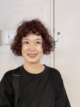 ソルト(Salt) ボブのパーマしっかりめ！(CHIE)