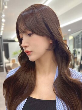 プラチナ(PLATINA) 韓国ヘア/くびれヘア/顔周りカット/レイヤーカット/顔周りカット