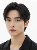 パーマニュアンスパーマツーブロックメンズドレッドヘアウルフ