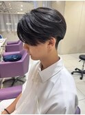 毛流れセンターパート