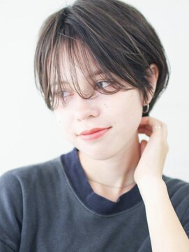 ルアン 上通り(ruen) 大人可愛い　前髪2way くびれショート　ruen 熊本　田口紗羅