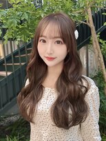 クム(kumu) 【kumu】 ロングレイヤー/顔周りカット/栄/名古屋