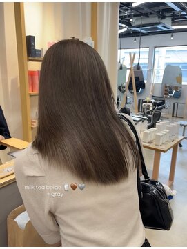 アマーク(a mark) 【住野　桃香】milk tea greige