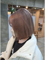 フリーラ 京都河原町三条店(freera)&nbsp;透明感ダブルカラー　ボブ