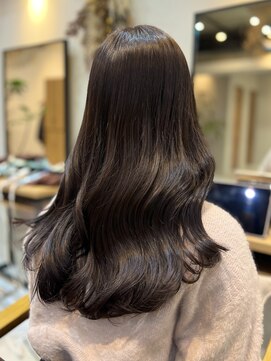 ダークチョコレートブラウンカラー