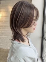 トーン 上大岡(tone.) ミディアムレイヤー”レイヤーカット*髪質改善*透明感ベージュ