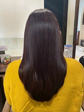 ヘアリゾート粋 ティガ 池袋店(tiga) 艶髪/ロング/ストレート/髪質改善