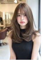 ダル 渋谷/表参道(DAL.)&nbsp;レイヤーカット髪質改善カラー透明感カラー顔まわりカット