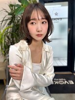 イヴォーク トーキョー(EVOKE TOKYO)&nbsp;小顔カット顔まわりレイヤー髪質改善ボブヘアレイヤーボブカット