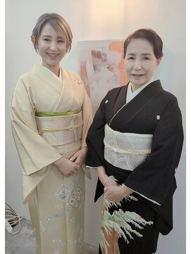 訪問美容アーク 大島(ark) ヘアセット/ヘアメイク/推し活ヘア/和装ヘア/着付け/訪問着/留袖