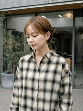 キビト(kibito) 新宿若松河田曙橋マッシュショートコンパクトショート20代30代