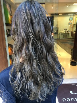 ナナナ パレナ 大津膳所店(nanana parena) Bfore→After 白髪染めでもデザインカラーを　【nanana parena】