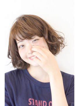 キートスバイガーランド (Kiitos by Garland) [kiitos/吉祥寺]☆無造作透け感ガーリーウェーブボブ☆