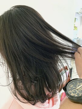 オリジン サロン(THE ORIGIN'S SALON) 地毛風ネイビーブルーアッシュ