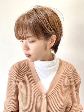 フォーク FOLK 【FOLK】ペールカラー・ハイトーンショートマッシュ♪