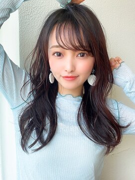 ラルユー 金山(LallYou) ラベンダーカラー/前髪/イヤリングカラー/2way/シースルー