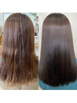 アンフィユヌキャトル(AnFye une Qatll)&nbsp;[AnFye une Qatll」うるつや縮毛矯正＋ジュエリーシステム